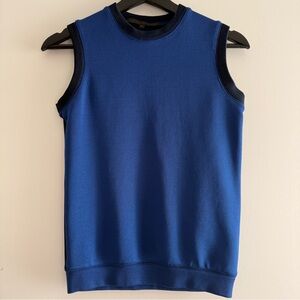 Victoria Beckham Royal Blue Sleeveless Top